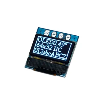 0,49-inčni OLED zaslon Smart Screen 64 * 32 Drive SSD1315 White Light PŠENICA 4-pin modul je serijski port