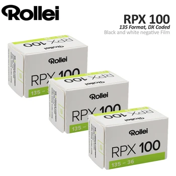 1-10 role crno-bijeli negativne filma Rollei RPX 100 135 35 mm (rolu s 36 экспозициями) Za filmskom kamerom Kodak M35 (rok trajanja: 1.2027)