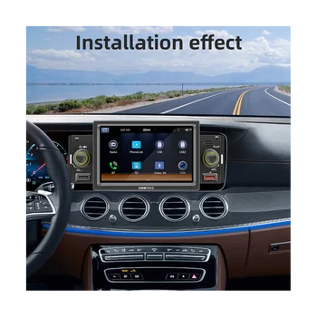 1 Din-Auto radio CarPlay 5-inčni MP5 player, Bluetooth Hands Free A2DP USB FM prijemnik, audio sustav 151C