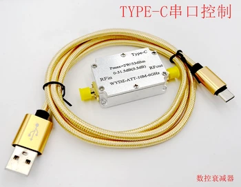 1 Kom. atenuator TYPE-C 10 M-6 Ghz 2 W CNC koracima od 0,5 DB 0-31,5 db