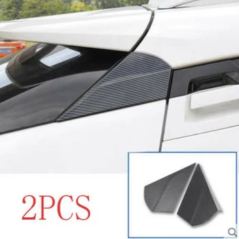 1 par bočni spojleri stražnjeg stakla od karbonskih vlakana, zaštitna maska na krilo za Toyota C-HR CHR 2016-2019
