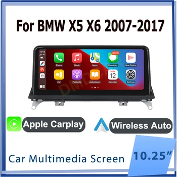 10,25-inčni auto GPS navigacija, auto media bežični Apple CarPlay za BMW F15 X5 2014-2017, sustav NBT
