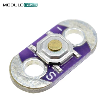 10 kom. modul ploče senzora povezivanje gumba LilyPad za Arduino Power DIY KIT, instant tipku elektronski modul pcb