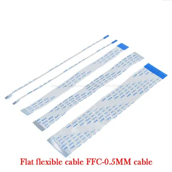 10 kom. Plosnati fleksibilni kabel FFC FPC LCD kabel, A/B Tip 50/100/150/200 mm 0,5 mm 1,0 mm 4/6/8/10/12/14/16/18/20/24/26/30/40/50/60 Pin
