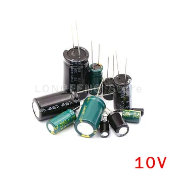 10ШТ 10V10000uF 10000 uf 10 priključna elektrolitski kondenzator