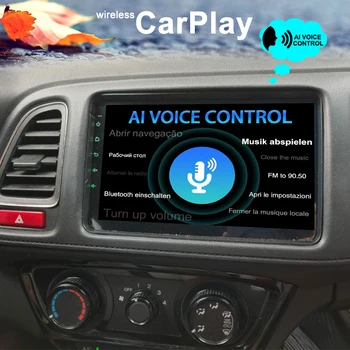 128 GB AI Voice Bežični Auto Radio CarPlay Za HONDA XRV Vezel HRV 2013-2018 GPS Navigacija za Android 11 Multimedijski Player