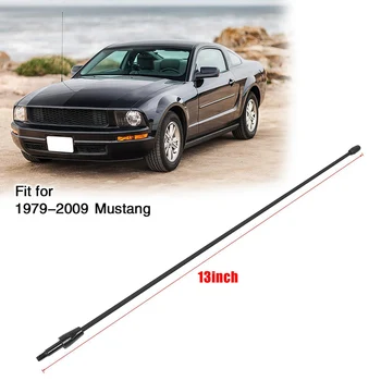 13-inčni crni jarbol antene AM FM za Ford Mustang 1979-2009