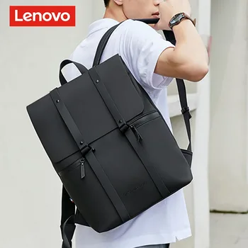 16-Inčni putni ruksak za prijenosno računalo Lenovo velikog kapaciteta za studente, минималистичная i moderan računalni torba s nekoliko ureda
