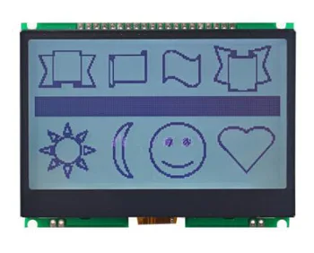 20-PINSKI grafički modul s LCD zaslonom SPI I2C 19296 s kontrolerom ST75256, paralelno sučelje s bijelim/plavim pozadinskim osvjetljenjem