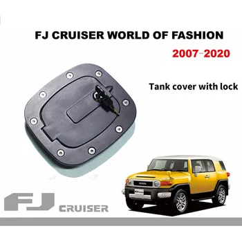 2007 ~ 2020 Za Toyota FJ Cruiser Zamjenjive zaključavanje poklopca spremnika od aluminijske legure Vanjski poklopac spremnika goriva Modifikacija pribor
