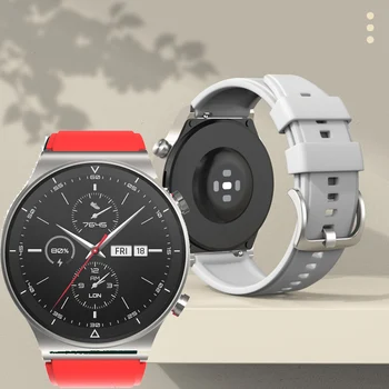 22 mm silikon remen za Huawei Watch GT 2 Pro Band, pribor za pametne sati, narukvica Xiaomi Mi Watch S2 46 42/S1 Active Pro