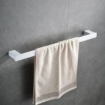 34 vješalica za ručnike od nehrđajućeg čelika za kupaonicu bijela vješalica za ručnike za kupaonicu montažni set opreme za kupaonice