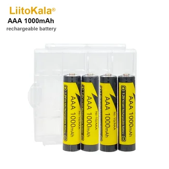 4-30 kom LiitoKala Ni-10/AAA 1,2 NA 1000 mah Ni-MH Punjiva Baterija za Kamere, Svjetiljke, Igračaka, Britve, Pre nabijena, velikog Kapaciteta