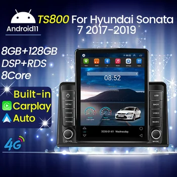 4 + 64G Android 10 Zaslon Auto Media Player za Hyundai Sonata 7 LF 2017-2019 Radio Navigacija Stereo Bez 2din DVD 2 Din
