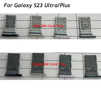 5 kom. Držač police za dvije SIM kartice, adapter za Samsung Galaxy S23 Ultra 5G, zamjena jedne SIM kartice