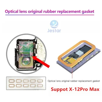 5 kom. Scatter matrix Face ID popravak optičkih leća originalna gumena brtva za zamjenu фартука za telefon za iphone x-max 12pro