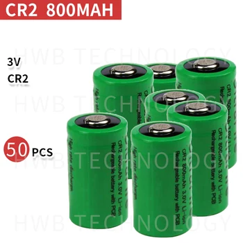 50шт Nova baterija baterija baterija baterija baterija 3V CR2 15270 CR2 800mah za digitalni fotoaparat 3V, izrađen od posebne baterije