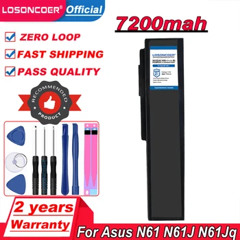 7200 mah Baterija za laptop Asus N61 N61J N61Jq N61V N61Vg N61Ja N61JV N53 M50 M50s N53S A32-M50 A32-N61 A32-X64 A33-M50 N53S