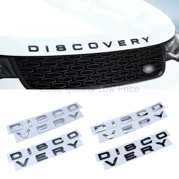 ABS 3D Kromirani Automobili Slova Prednji Poklopac Logo Na poklopcu motora Ikonu Za Land Rover Discovery Sportski Amblem Discovery 4 3 5 2 Pribor TD5