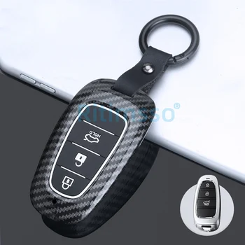 ABS Torbica za auto ključeva, privjesak za Hyundai Sonata 2019 2020, 3 Tipke za daljinsko upravljanje, pribor za auto ključeva