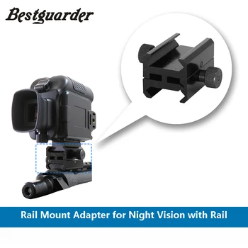 Adapter za pričvršćenje vida Bestguard Rail 21-30 mm, lov nosač, vanjski alat za noćni vid/Kamere/svjetiljku sa željezničke