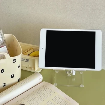 Akrilni stalak za tablet Stolni podesivi i sklopivi transparentno držač za Xiaomi Pad Podrška držača telefona Izravna isporuka