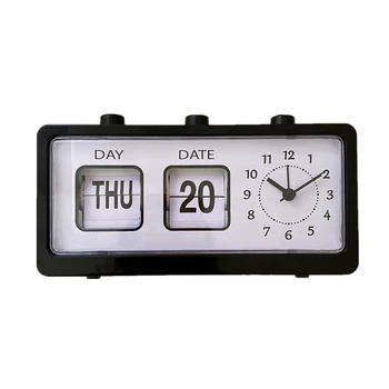 Alarm s ručnim flipping dugo stranica, digitalni Sat, trg univerzalni alarm, nastavni kalendar, modni sat