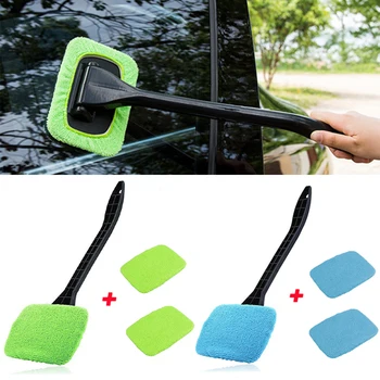 Alat za automatsko čišćenje i pranje s dugom ručkom, set za pranje automobilskih stakala, četka za čišćenje brisača od mikrovlakana
