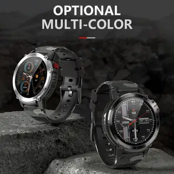 AMZ C22 Smartwatch Elektronski sat BT Calling Sportske pametne satove s nekoliko sportskih profila 1,6 Inču(s) Digitalni ručni sat reloj
