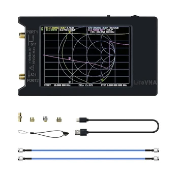 Analizator VNA LiteVNA-64 50 khz-6,3 Ghz, prijenosni vektor mrežni analizator, antenski analizator, 4-inčni zaslon