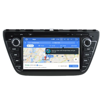 Auto media player RoverOne za Suzuki Cross SX4 S-Cross Android 10 zaslon osjetljiv na dodir, восьмиядерный DVD-radio, стереонавигационная sustav