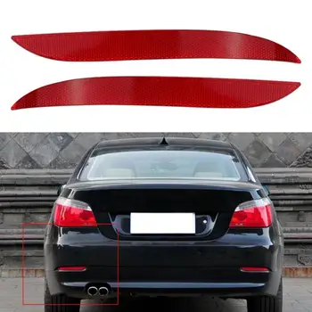 Auto pribor Crveni reflektor poklopca desnog/lijevog stražnjeg branika 63147183913 63147183914 za BMW E60 2008-2010