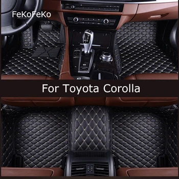 Auto-tepisi FeKoFeKo na rezervacije za Toyota Corolla 2000-2022 godina, pribor za noge, auto tepiha