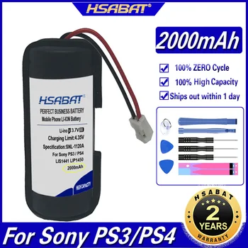 Baterija HSABAT LIS1441 LIP1450 2000mAh za Sony PS3 Move PS4 PlayStation Move Motion Controller Правосторонние Baterije CECH-ZCM1E
