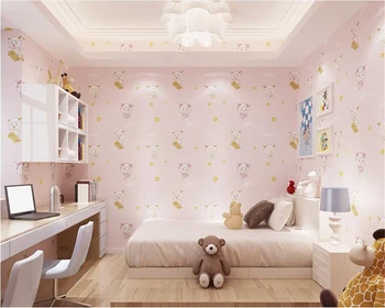 beibehang Toplo pozadina za dječje sobe, tapete s janjetom, netkane biseri, zaštita okoliša, uređenje kuće, freska 3d
