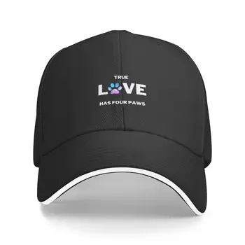 bejzbol kapu true love has four paws, dizajnerske kapu s pom-poms, kapu za golf, ženska plaža cap, muška