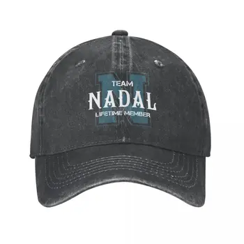 Bejzbol kapu unisex za teniske tima Rafa Nadal, izlizane traperice kape, vintage kapu za aktivan odmor, poklon kapu Snapback