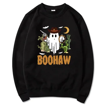 Berba hoodies Howdy Ghouls 2022, zabavne veste na Halloween, zimska muška majica okruglog izreza, proljeće/jesen, ženska majica Harajuku Sudaderas