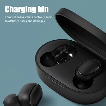 Bežične Bluetooth kompatibilne slušalice, stereo slušalice, Utor za slušalice, Sportske Slušalice, Punjač za Xiaomi Redmi AirDots
