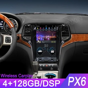 Bežični Carplay 4 + 128 G Za JEEP Grand Cherokee 2010-2019 Tesla stil Auto GPS Navigacija Multimedijski Uređaj Multimedijski Player za Auto Radio