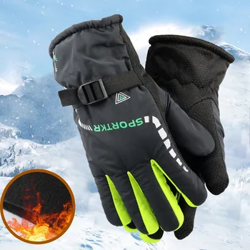 Biciklističke tople zimske rukavice za zaslon osjetljiv na dodir dostupan praktičan komplet ženske zimske opreme
