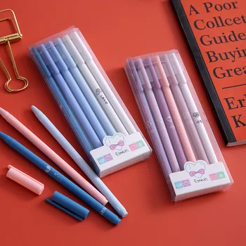 Boja olovke Morandi 0,5 mm u uokvirenim, šest crnih neutralne olovke, Olovke za potpis na ispitima, školski pribor, kancelarijski pribor
