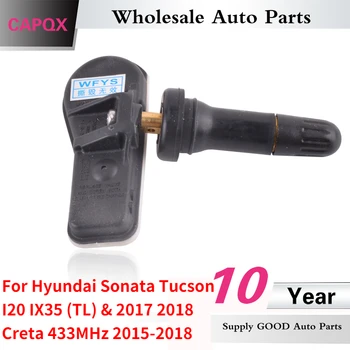 CAPQX Senzor Tlaka u gumama 52933-C1100 za Hyundai Sonata Tucson I20 IX35 (TL) i 2017 2018 Creta 433 Mhz 2015 2016 2017 2018