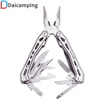 Daicamping DL3 Prijenosni pvc мультитул, mini-švicarske vojne stezaljke za oštrice alata za rad na otvorenom, kliješta, višenamjenski nož na sklapanje, rezač