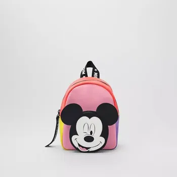 Dječji crtani naprtnjače, nove marke torbe na dva ramena od umjetne kože s patent-zatvarač, modni školske torbe s dragim po cijeloj površini Mickey Mouse za dječake i Djevojčice