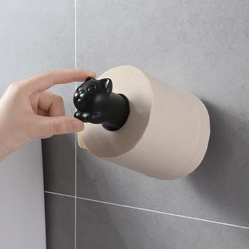 Držač za wc papir, Kuhinjski držač za role, Kanal zidni vješalica za ručnike, kreativno vješalica za salvete u kupaonici