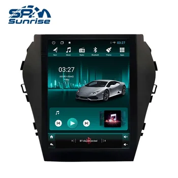 Ekran u stilu Tesla za Hyundai IX45 Santa Fe 2013-2018 autoradio Multimedija Android auto GPS navigacija stereo 4G WIFI, DVD player