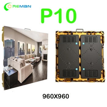 Epistar Chip smd3535 vanjski najam p10 led zaslon 960x960 mm ormar pantalla led putem prodaje reklame P8 P6 P5