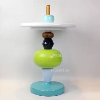 FOSUHOUSE Minimalistički Moderan Dizajn Kandirano Hawkish Mali Stolić Color Wind Nordic Kreativni Kauč Za Spavaće sobe Mobilni Kutak CN