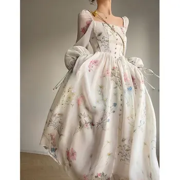 Francuska haljina Lin Zhong Hua Yu sa po cijeloj površini 